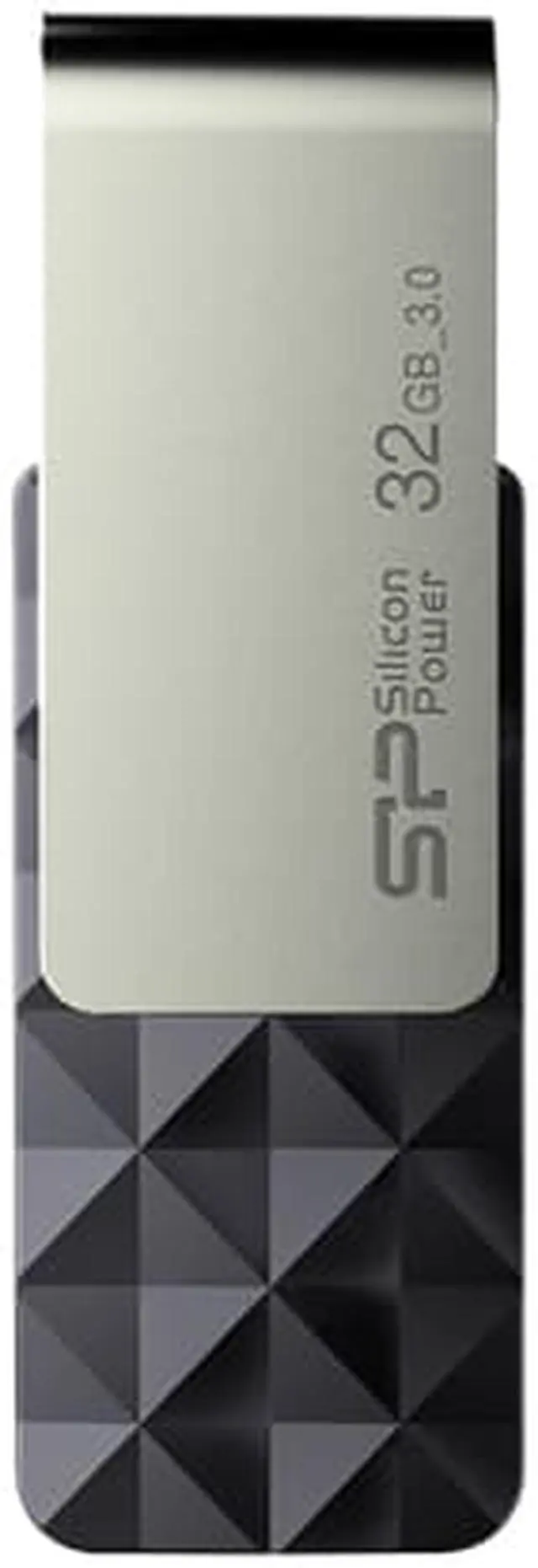 Alt view image 2 of 4 - Silicon Power 32GB Blaze B30 USB 3.0 Flash Drive (SP032GBUF3B30V1K)