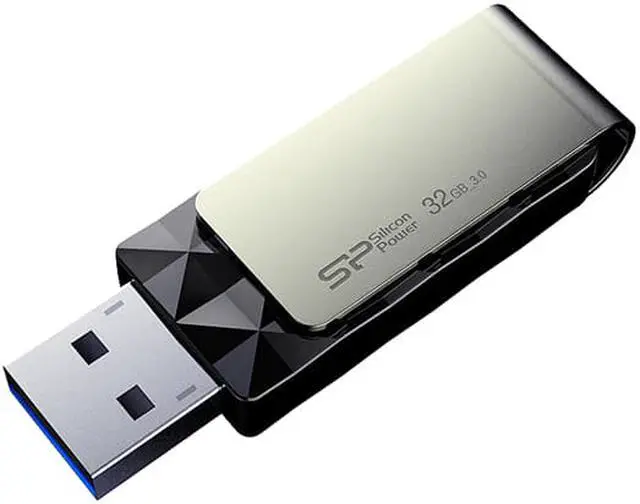 Alt view image 3 of 4 - Silicon Power 32GB Blaze B30 USB 3.0 Flash Drive (SP032GBUF3B30V1K)