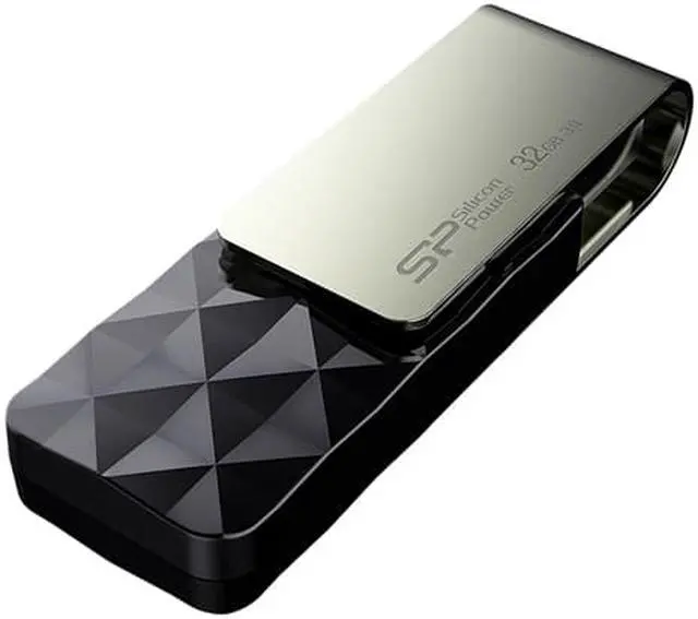 Alt view image 4 of 4 - Silicon Power 32GB Blaze B30 USB 3.0 Flash Drive (SP032GBUF3B30V1K)