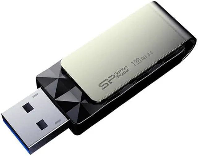 Alt view image 3 of 11 - Silicon Power 128GB Blaze B30 USB 3.0 Flash Drive (SP128GBUF3B30V1K)