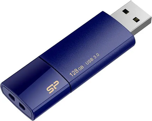 Alt view image 3 of 4 - Silicon Power 128GB Blaze B05 USB 3.0 Flash Drive (SP128GBUF3B05V1D)