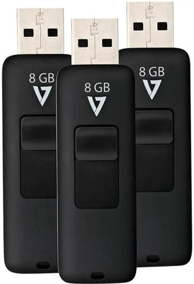 Main image of 8GB FLASH USB2.0 BLK COMBO PACK