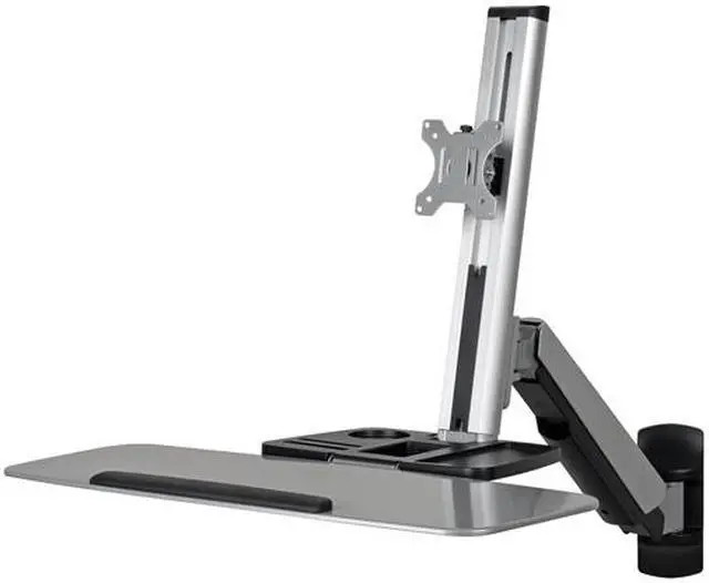 Alt view image 3 of 6 - Tripp Lite WorkWise Wall-Mounted Workstation, Single Display (WWSS1332W)