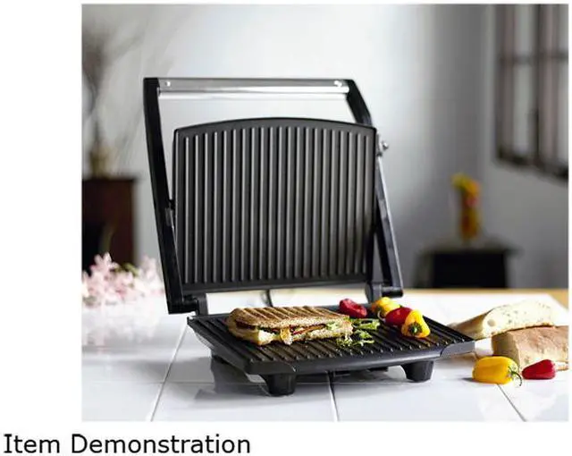 Alt view image 6 of 6 - Brentwood Appliances TS-651 Panini/Contact Grill