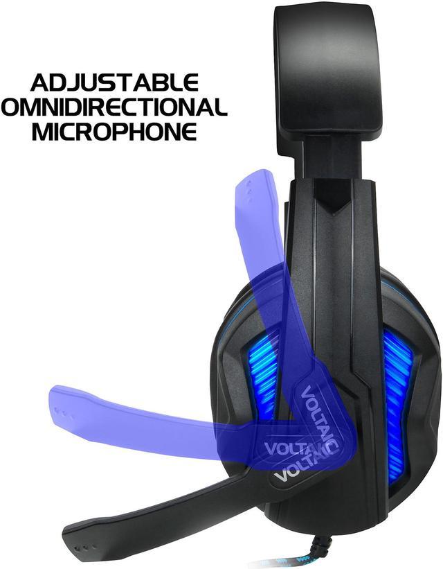 ENHANCE Computer PC Gaming Headset - Voltaic PRO USB Headphones