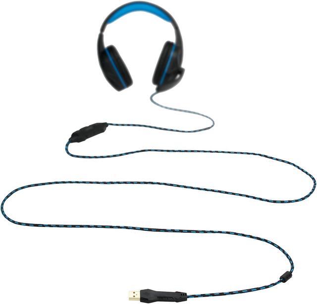 Alt view image 5 of 7 - ENHANCE Computer PC Gaming Headset - Voltaic PRO USB Headphones with 7.1 Surround Sound, Microphone, LED Lighting, Volume & Mic Controls