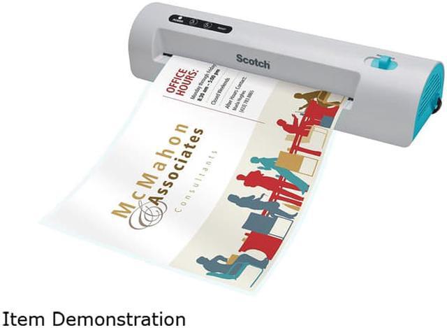 Alt view image 2 of 3 - Scotch TL901C-T Thermal Laminator, 2 Roller System, Fast Warm-up, Quick Laminating Speed (White)