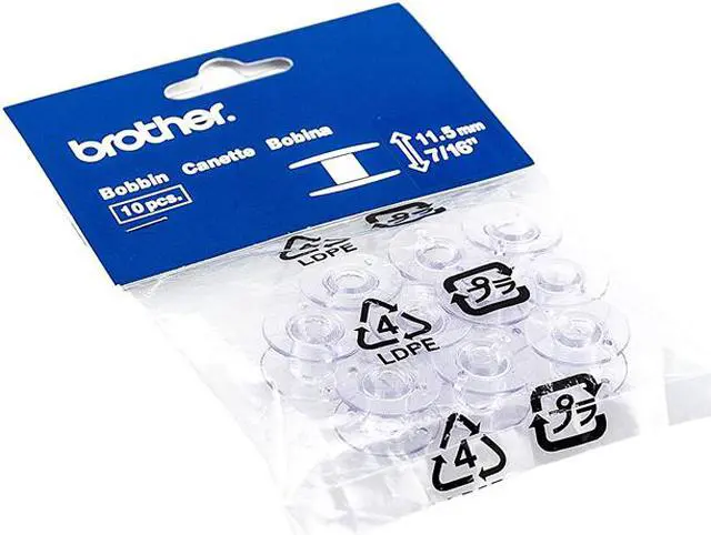Main image of Brother 10PC BOBBIN PLASTIC VERTICAL