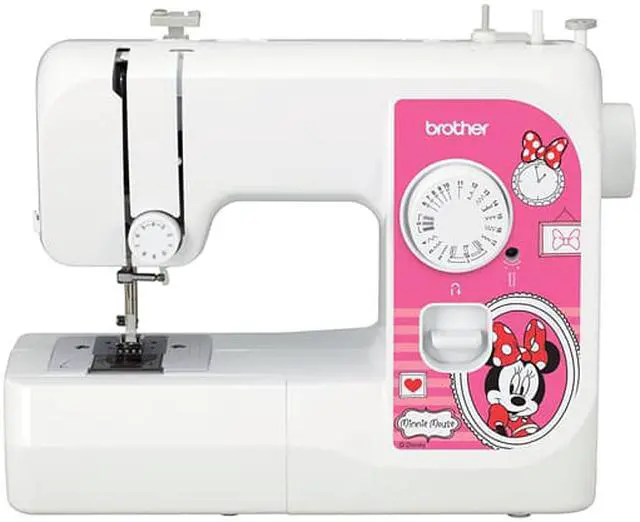Alt view image 4 of 8 - Brother SM1738D 17-Stitch Disney Sewing Machine with 4 Included Interchangeable Disney Faceplates