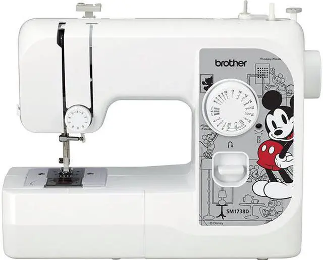 Main image of Brother SM1738D 17-Stitch Disney Sewing Machine with 4 Included Interchangeable Disney Faceplates