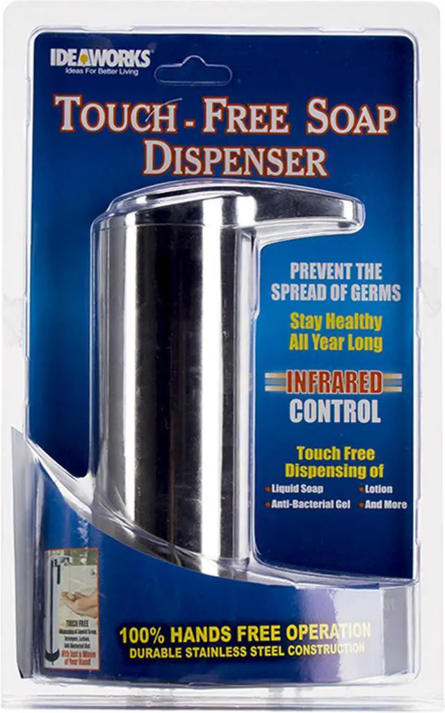 Alt view image 2 of 3 - Ideaworks Touch Free Infrared Automated Soap Dispenser