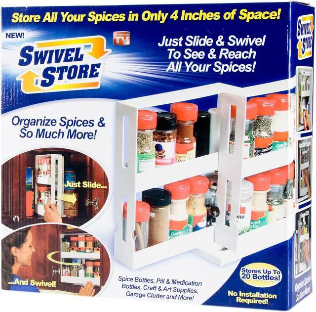 Alt view image 6 of 6 - Swivel Store Organizer Storage System