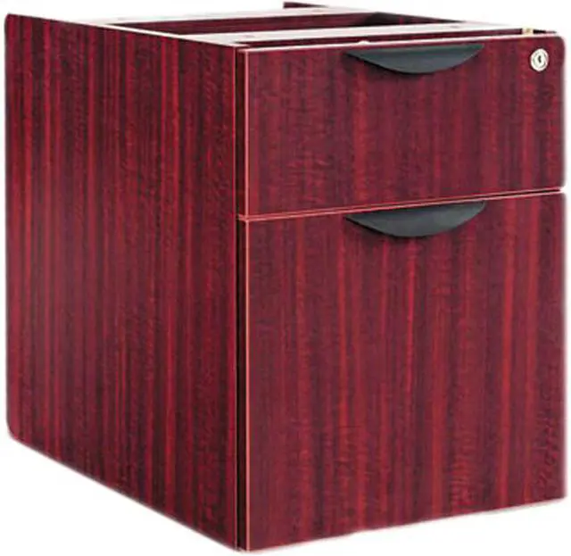 Main image of Alera Valencia Series 3/4 Box/file Pedestal,15 5/8w X 20 1/2d X 19 1/4h,mahogany