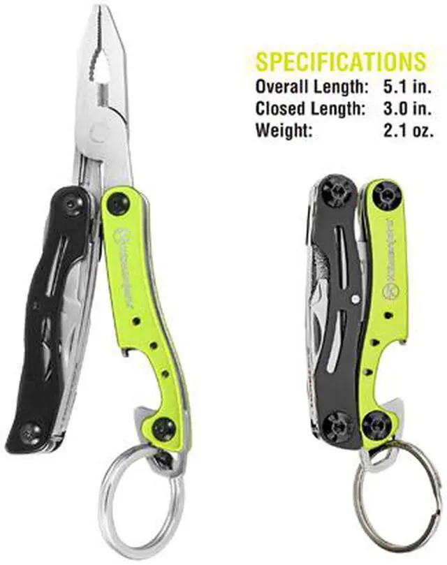 Alt view image 2 of 5 - Kilimanjaro Ascend 9-in-1 Multi-Tool, TSA Compliant - 910055