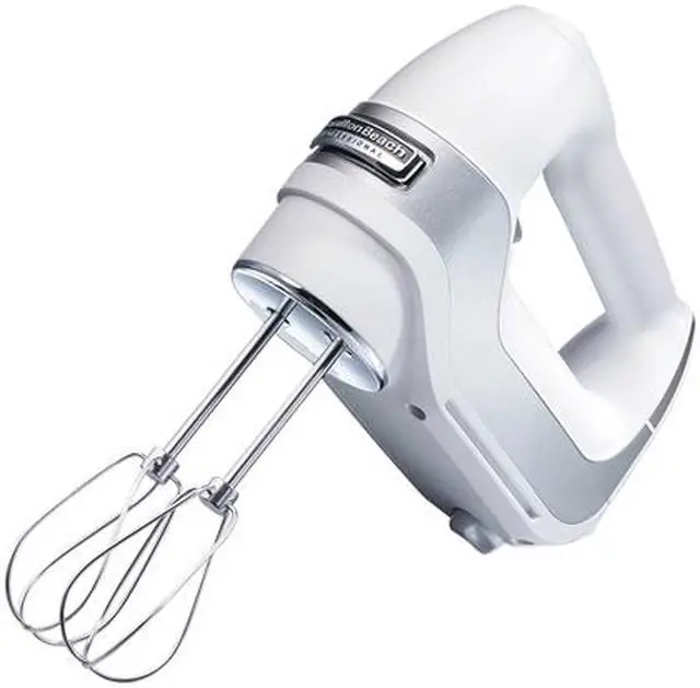 Alt view image 3 of 7 - Hamilton Beach Professional Hand Mixer with 5 Speeds, White 62652