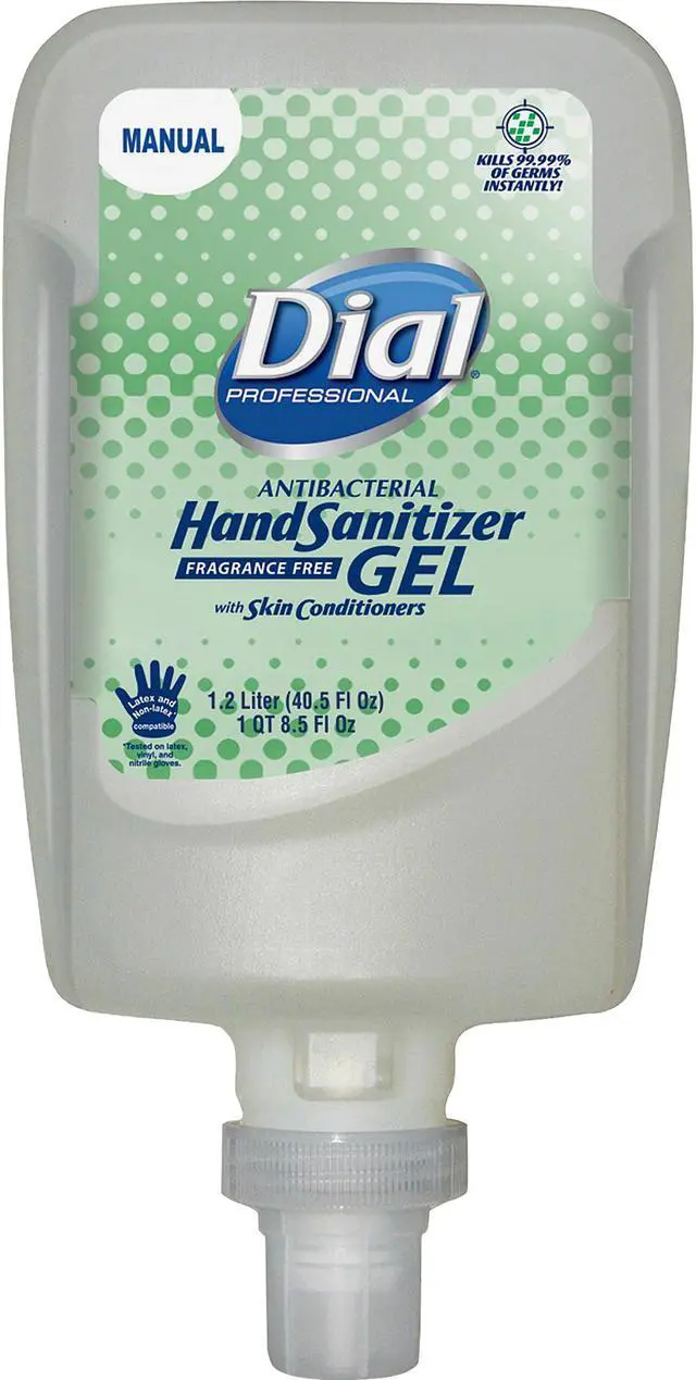 Main image of Dial 16706 1.2 Liter Gel Hand Sanitizer