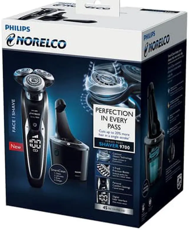 Alt view image 7 of 7 - Philips Norelco Shaver 9700 Wet & Dry Electric Shaver Series 9000 S9721/84