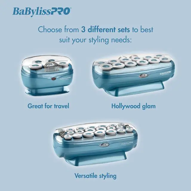 Alt view image 4 of 10 - Babyliss Pro BABNTTS7 5Pc Jumbo Roller Hairsetter
