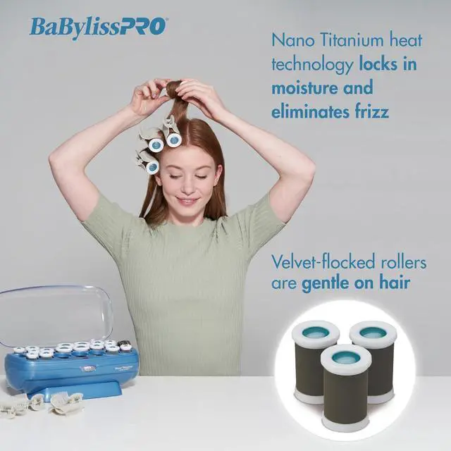 Alt view image 7 of 10 - Babyliss Pro BABNTTS7 5Pc Jumbo Roller Hairsetter