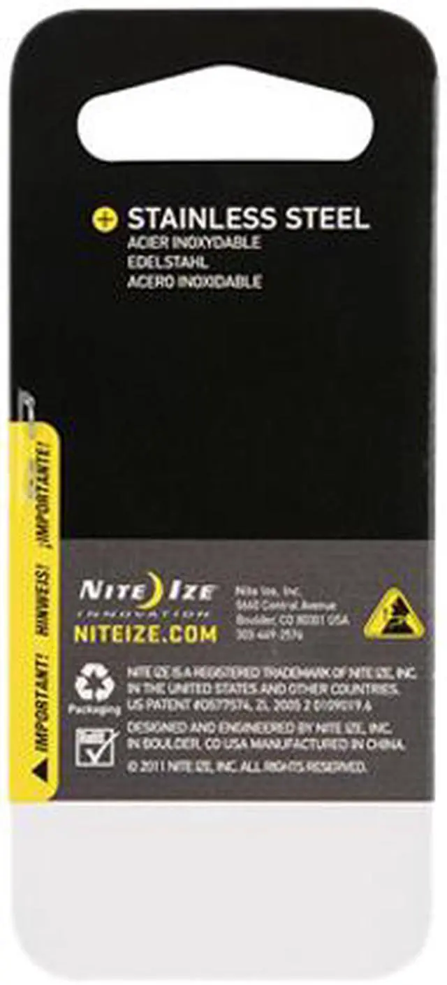 Alt view image 2 of 18 - NITE IZE SB3-03-01 Double Gated Carabiner,2-5/8 In.,Black