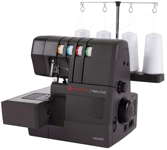 Alt view image 2 of 6 - Singer Heavy Duty 0460 Charcoal Serger - 230449112