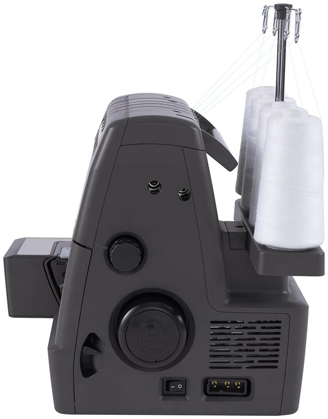Alt view image 3 of 6 - Singer Heavy Duty 0460 Charcoal Serger - 230449112