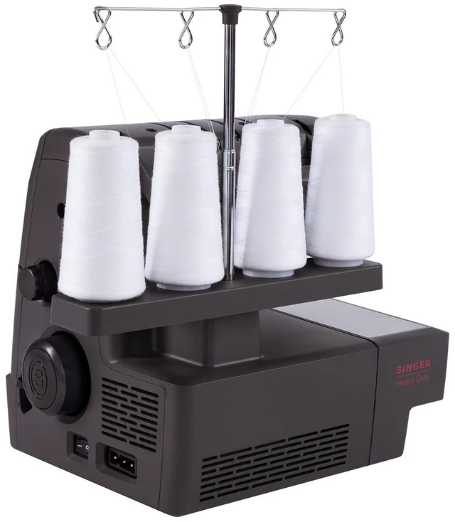 Alt view image 4 of 6 - Singer Heavy Duty 0460 Charcoal Serger - 230449112