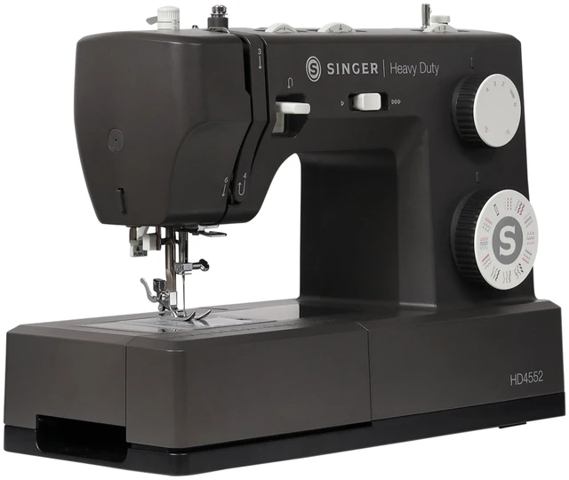 Alt view image 2 of 7 - Singer Heavy Duty 4552 Next Evolution Charcoal Sewing Machine - 230647112