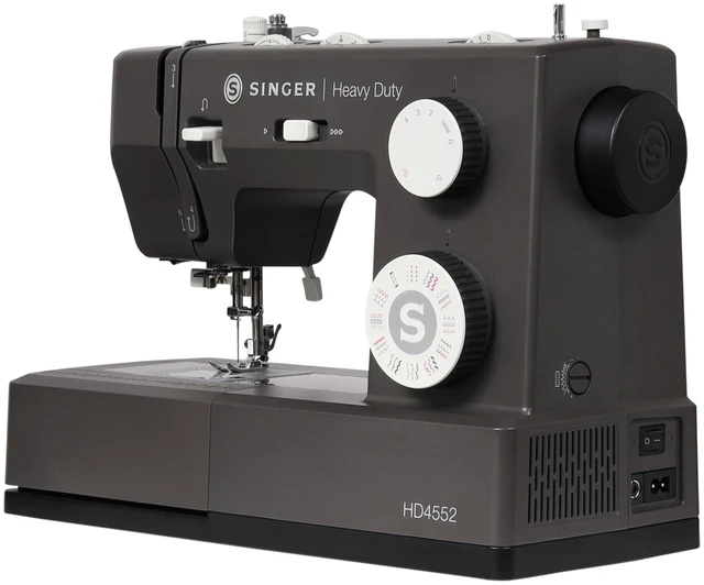 Alt view image 3 of 7 - Singer Heavy Duty 4552 Next Evolution Charcoal Sewing Machine - 230647112