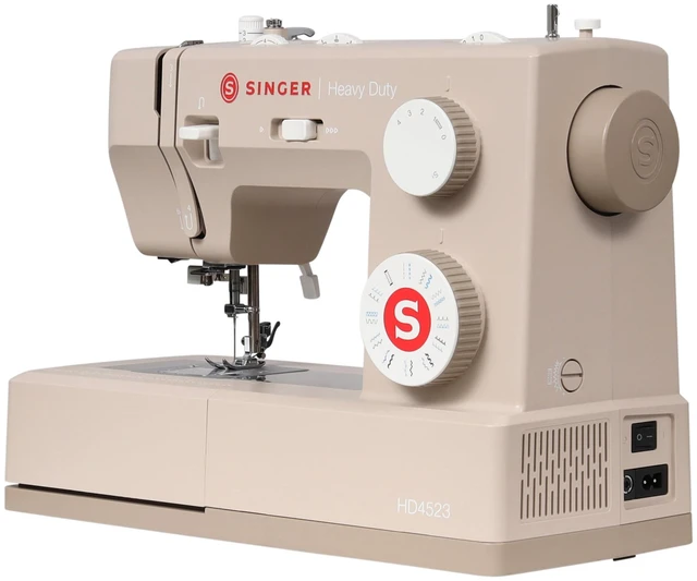 Alt view image 3 of 6 - Singer Heavy Duty 4523 Next Evolution Beige Sewing Machine - 230645112