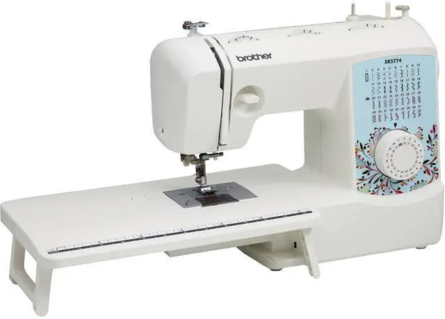 Main image of Brother XR3774 37-Stitch Sewing & Quilting Machine with Wide Table