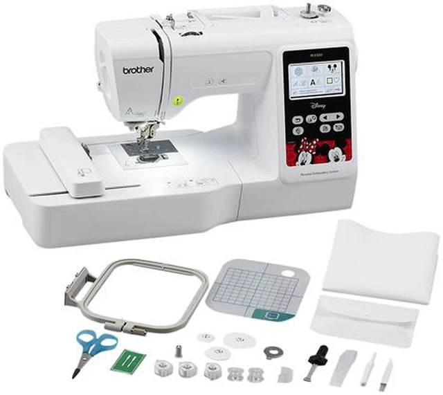 Alt view image 6 of 6 - Brother 4" x 4" Embroidery Machine with Built-In Disney Designs PE550D