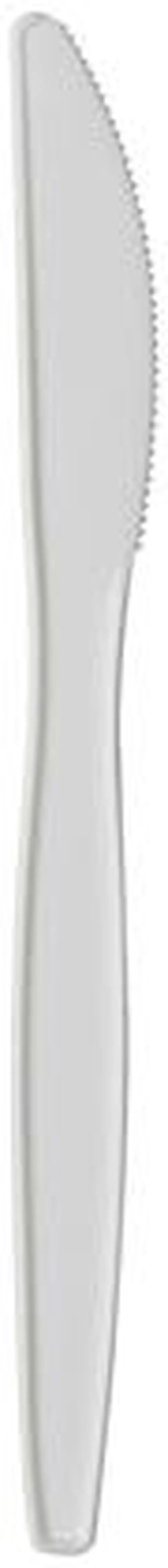 Main image of Knife Plastic Medium-weight 1000/CT White