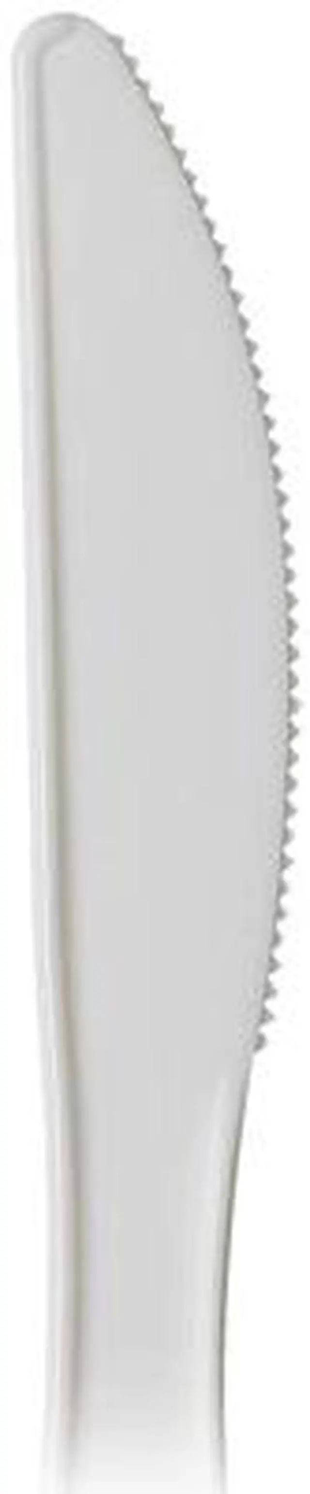 Alt view image 2 of 6 - Knife Plastic Medium-weight 1000/CT White