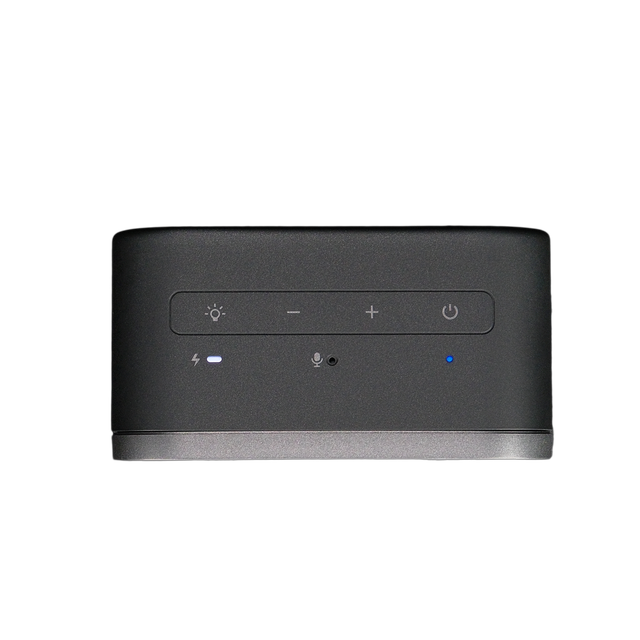 Alt view image 6 of 9 - Edifier QS20 Bluetooth Portable Speaker - IP67 Waterproof - Ambient Light (Black)