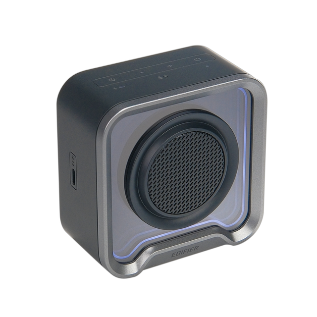 Alt view image 9 of 9 - Edifier QS20 Bluetooth Portable Speaker - IP67 Waterproof - Ambient Light (Black)