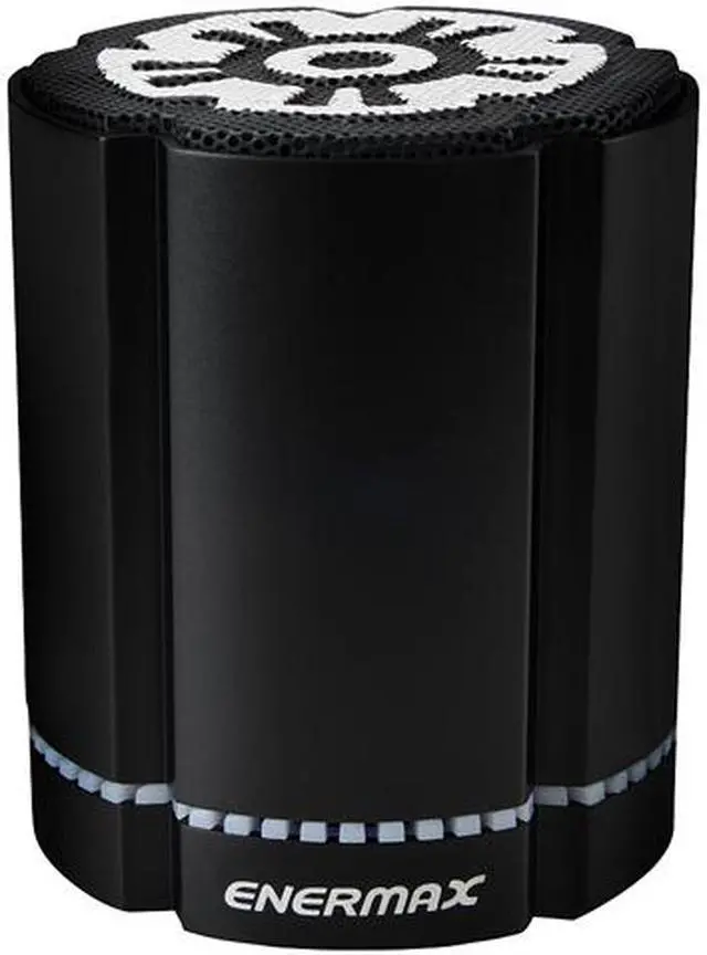 Main image of Enermax StereoSGL 4 Watt Bluetooth Wireless LED Speaker - Black