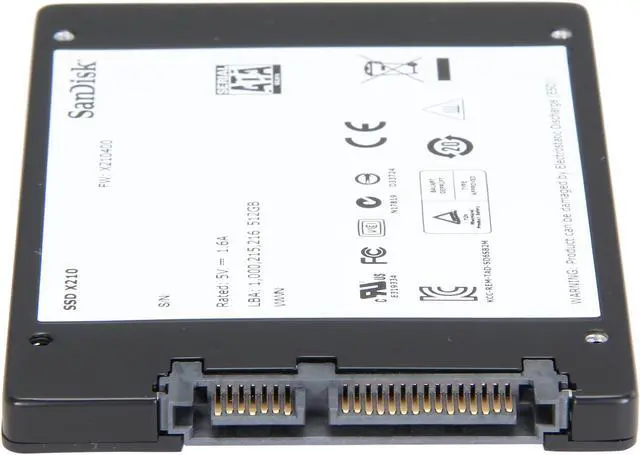 Alt view image 3 of 5 - SanDisk X210 2.5" 256GB SATA 6Gb/s MLC Internal Solid State Drive (SSD) SD6SB2M-256G-1022i