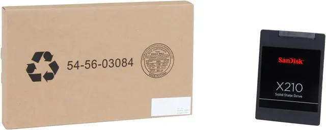 Alt view image 5 of 5 - SanDisk X210 2.5" 256GB SATA 6Gb/s MLC Internal Solid State Drive (SSD) SD6SB2M-256G-1022i