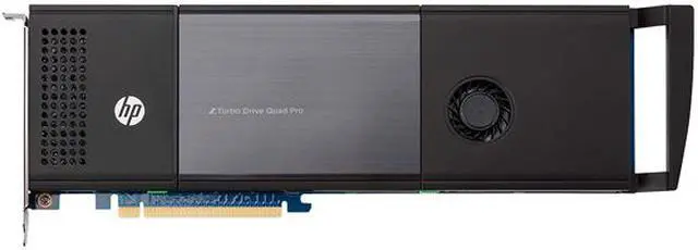 Alt view image 2 of 4 - HP Z Turbo Drive Quad Pro 2 TB Internal Solid State Drive - PCI Express - Plug-in Card