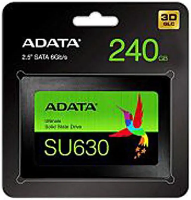 Alt view image 2 of 2 - ADATA Ultimate SU630 240GB SSD QLC 3D NAND 2.5" SATA3 Internal Solid State Drive