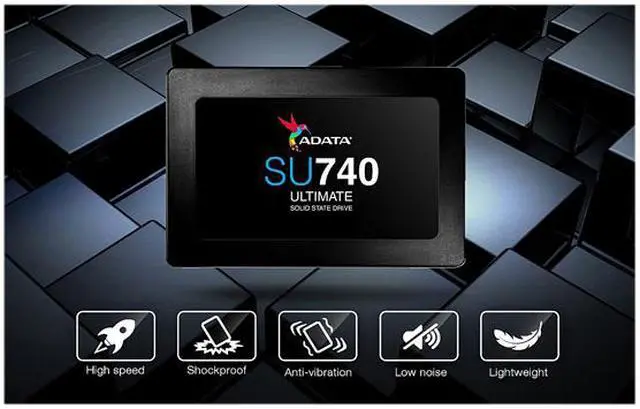 Alt view image 6 of 9 - ADATA Ultimate Series: SU740 2TB Internal SATA Solid State Drive
