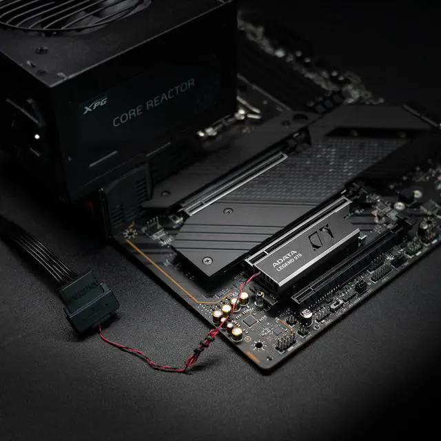 Alt view image 12 of 12 - ADATA 1TB Legend 970 with heatsink PCIe Gen5 x4 NVMe 2.0 M.2 2280 Internal Gaming SSD up to 10,000 MB/s Modle SLEG-970-1000GCI