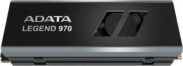Alt view image 5 of 12 - ADATA 1TB Legend 970 with heatsink PCIe Gen5 x4 NVMe 2.0 M.2 2280 Internal Gaming SSD up to 10,000 MB/s Modle SLEG-970-1000GCI