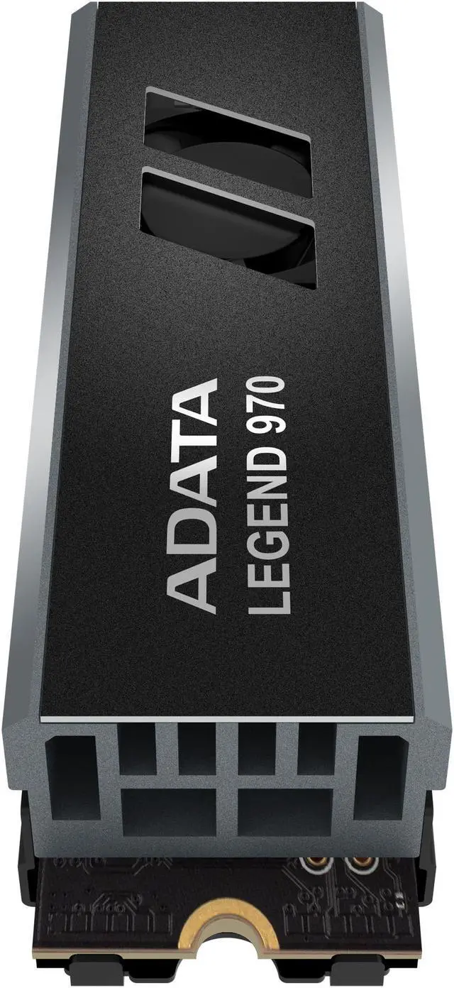 Alt view image 4 of 12 - ADATA 1TB Legend 970 with heatsink PCIe Gen5 x4 NVMe 2.0 M.2 2280 Internal Gaming SSD up to 10,000 MB/s Modle SLEG-970-1000GCI