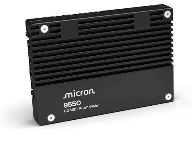 Main image of Micron 9550 MAX 3.2 TB Solid State Drive Internal U.2 PCIe NVMe PCI Express NVMe 5.0 (MTFDLAL3T2THB-1BK1DA)