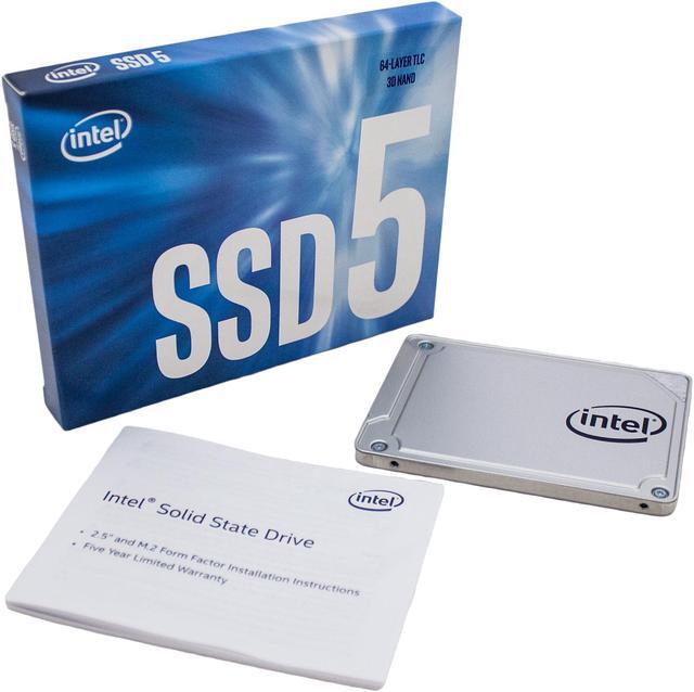 Alt view image 5 of 5 - Intel 545s 2.5" 128GB SATA III 64-Layer 3D NAND TLC Internal Solid State Drive (SSD) SSDSC2KW128G8X1