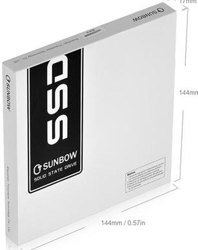 TC SUNBOW 120GB SSD 3D NAND Performance Boost SATA III 7mm Internal Solid State Drive Back to School for College Students School Supply Suppies (X3 120GB) Internal -