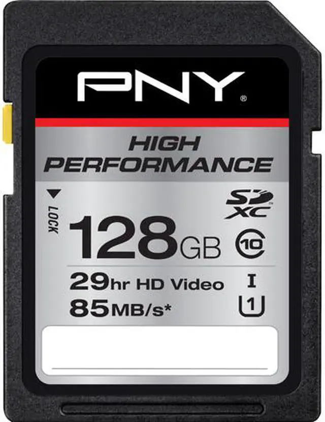 Main image of PNY 128 GB Class 10/UHS-I U1 SDXC PSDXC128U185GE