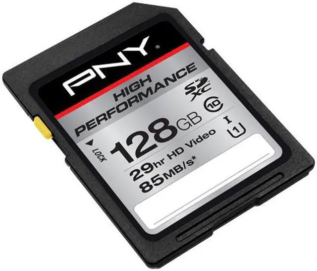Alt view image 2 of 3 - PNY 128 GB Class 10/UHS-I U1 SDXC PSDXC128U185GE